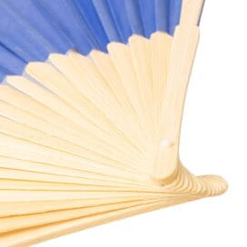 Βεντάλια μπαμπού (bamboo) Out Of The Blue μονόχρωμη 37x21 εκ. 1 τεμ. - Image 24