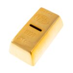 Κουμπαράς μεταλλικός σε σχήμα ράβδου χρυσού Out Of The Blue Gold Bar 1 τεμ. - Image 3