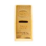 Κουμπαράς μεταλλικός σε σχήμα ράβδου χρυσού Out Of The Blue Gold Bar 1 τεμ. - Image 4