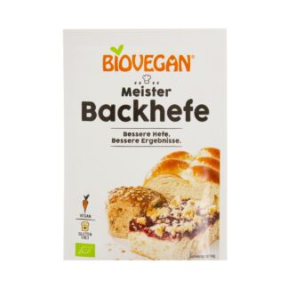 Ξηρή μαγιά Biovegan Meister Backhefe ΒΙΟ χωρίς γλουτένη 7 γρ.