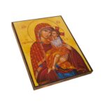 Ξύλινο εικόνισμα Παναγία Γιάτρισσα 26x20 εκ. 1 τεμ. - Image 2