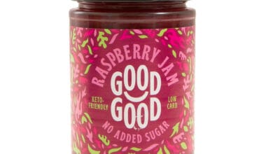 Μαρμελάδα GoodGood βατόμουρο (raspberry) χωρίς ζάχαρη 330 γρ.