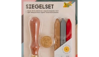 Σετ βουλοκέρι με διπλή σφραγίδα & 3 κεριά Bringmann #31019