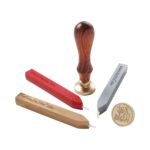 Σετ βουλοκέρι με διπλή σφραγίδα & 3 κεριά Bringmann #31019 - Image 2