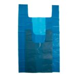 Τσάντες πλαστικές μπλε χονδρές 1 κιλό