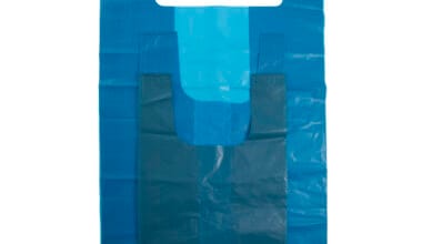 Τσάντες πλαστικές μπλε χονδρές 1 κιλό