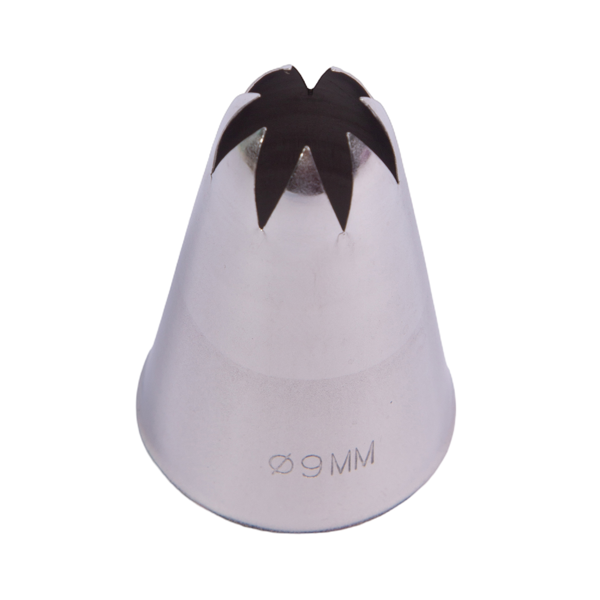 TU4A0055 Κορνέ μύτη μεταλλική αστέρι 9mm Siliko Mart BC327 (020.44.009) - Image 1