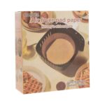 Αντικολλητικές φόρμες για φριτέζα αέρος (air fryer pad paper) από λαδόχαρτο Bellhowell 16x4,5 εκ. 100 τεμ. - Image 3
