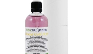 Κολλοειδής χρυσός Heiltropfen 10ppm σε σταγόνες 100ml