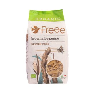 Freee πέννες καστανού ρυζιού χωρίς γλουτένη ΒΙΟ 500 γρ.