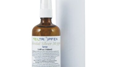 Κολλοειδής άργυρος Heiltropfen 30ppm σε σπρέι 100ml
