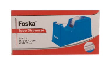 Βάση για σελοτέιπ μεσαία Foska Tape Dispenser T20071 μαύρη