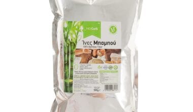 Ίνες μπαμπού (bamboo) No Carb 500 γρ.