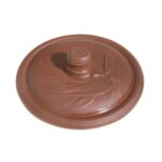 Κούπα πήλινη με καπάκι 500ml καφέ (ET-4022) 1 τεμ. - Image 6