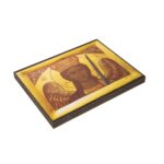 Ξύλινο εικόνισμα Αρχάγγελος Μιχαήλ Μανταμάδου 26x20 εκ. 1 τεμ. - Image 2