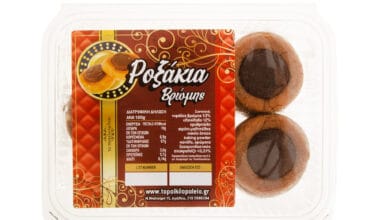 Ροξάκια βρώμης χωρίς ζάχαρη Το Ποικιλοπωλείο 10 τεμ. 450 γρ.