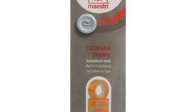 Σελοτέιπ 15mm Maestri 33 μ. κουτί 10 τεμ.