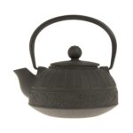 Τσαγιέρα μαντεμένια με φίλτρο 800ml μαύρη (ET-3040) 1 τεμ.