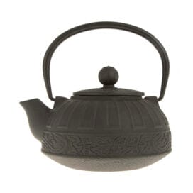 Τσαγιέρα μαντεμένια με φίλτρο 800ml μαύρη (ET-3040) 1 τεμ.