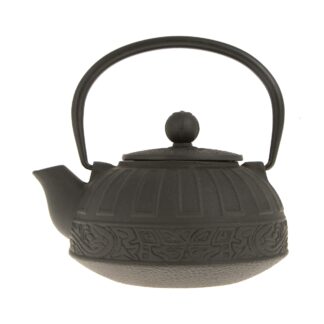 Τσαγιέρα μαντεμένια με φίλτρο 800ml μαύρη (ET-3040) 1 τεμ.