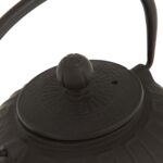 Τσαγιέρα μαντεμένια με φίλτρο 800ml μαύρη (ET-3040) 1 τεμ. - Image 4