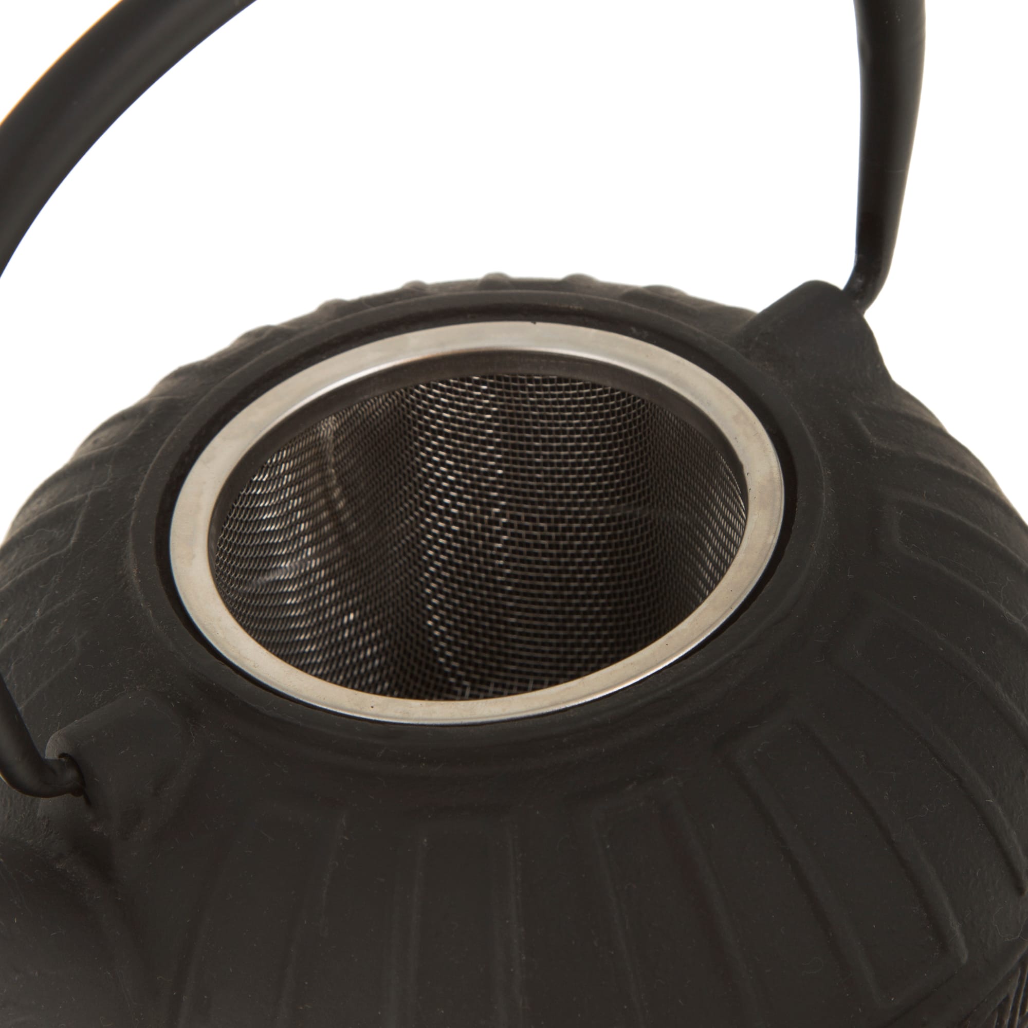 Τσαγιέρα μαντεμένια με φίλτρο 800ml μαύρη (ET-3040) 1 τεμ. - Image 5