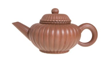 Τσαγιέρα πήλινη με φίλτρο 700ml καφέ (ET-4026) 1 τεμ.