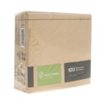 Χαρτοπετσέτες πολυτελείας Endless Natural κραφτ 100 φύλλα - Image 2