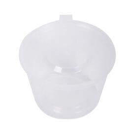 Μπολάκι πολυπροπυλενίου (PP) για σως με ενσωματωμένο καπάκι 120ml (4oz)