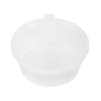 Μπολάκι πολυπροπυλενίου (PP) για σως με ενσωματωμένο καπάκι 60ml (2oz)