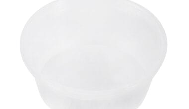 Μπολάκι πολυπροπυλενίου (PP) για σως με ενσωματωμένο καπάκι 60ml (2oz)