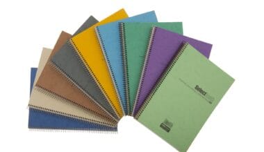 Τετράδιο σπιράλ Salko Paper Select Book 17,5x24 εκ. (Α5), 2 θεμάτων, ριγέ 80g/m<sup>2</sup> 60 φύλλα 1 τεμ.
