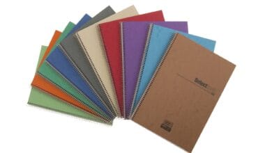 Τετράδιο σπιράλ Salko Paper Select Book 21,5x29 εκ. (Α4), 2 θεμάτων, ριγέ 80g/m<sup>2</sup> 60 φύλλα 1 τεμ.