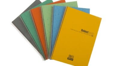 Τετράδιο σπιράλ Salko Paper Select Book 21,5x29 εκ. (Α4), 3 θεμάτων, ριγέ 80g/m<sup>2</sup> 90 φύλλα 1 τεμ.