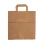 Τσάντες χάρτινες κραφτ με φαρδύ πάτο 25 τεμ. - Image 2