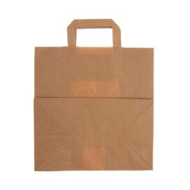 Τσάντες χάρτινες κραφτ με φαρδύ πάτο 25 τεμ. - Image 2