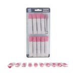 Τσιμπίδες πλαστικές για διακόσμηση Αλιπράντης σετ 10 τεμ. (021.01.050)