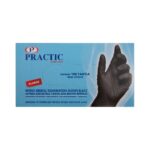 Γάντια μίας χρήσης νιτριλίου μαύρα Practic Super Plus μη αποστειρωμένα, μη πουδραρισμένα κουτί 100 τεμ. - Image 8