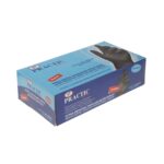 Γάντια μίας χρήσης νιτριλίου μαύρα Practic Super Plus μη αποστειρωμένα, μη πουδραρισμένα κουτί 100 τεμ. - Image 9