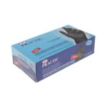 Γάντια μίας χρήσης νιτριλίου μαύρα Practic Super Plus μη αποστειρωμένα, μη πουδραρισμένα κουτί 100 τεμ. - Image 7