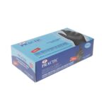 Γάντια μίας χρήσης νιτριλίου μαύρα Practic Super Plus μη αποστειρωμένα, μη πουδραρισμένα κουτί 100 τεμ. - Image 5