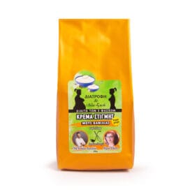 Διατροφή & Νέα Ζωή μείγμα για Κρέμα Στιγμής (Μους) Βανίλιας χωρίς ζάχαρη 200 γρ.