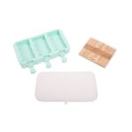 Φόρμα σιλικόνης για παγωτό ξυλάκι κυματιστό 3 θέσεων (65034) - Image 2