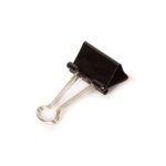 Μεταλλικά μαύρα κλιπ για έγγραφα Foska Binder Clips κουτί 12 τεμ. - Image 8