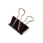 Μεταλλικά μαύρα κλιπ για έγγραφα Foska Binder Clips κουτί 12 τεμ. - Image 9
