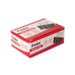 Μεταλλικά μαύρα κλιπ για έγγραφα Foska Binder Clips κουτί 12 τεμ. - Image 12