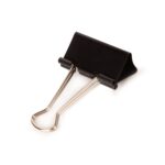 Μεταλλικά μαύρα κλιπ για έγγραφα Foska Binder Clips κουτί 12 τεμ. - Image 14