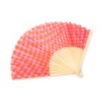 Βεντάλια μπαμπού (bamboo) Out Of The Blue δίχρωμη 37x21 εκ. 1 τεμ. - Image 7