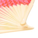 Βεντάλια μπαμπού (bamboo) Out Of The Blue δίχρωμη 37x21 εκ. 1 τεμ. - Image 8