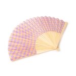 Βεντάλια μπαμπού (bamboo) Out Of The Blue δίχρωμη 37x21 εκ. 1 τεμ. - Image 3